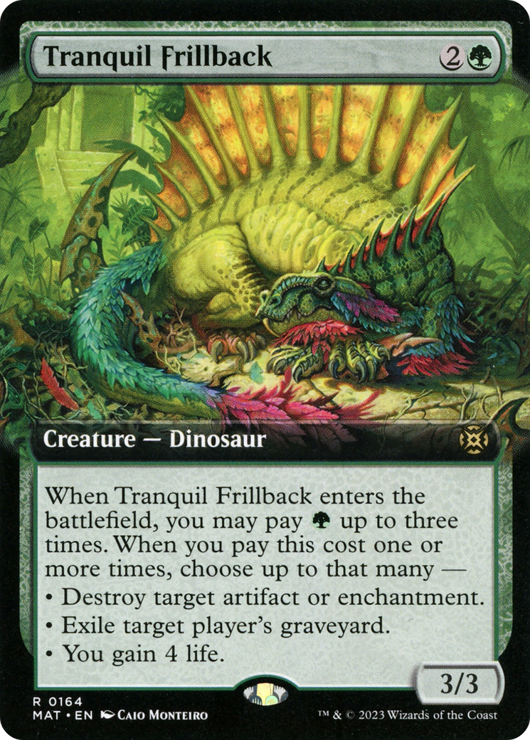 Tranquil Frillback (Extended Art) [March of the Machine: The Aftermath] | Tables and Towers