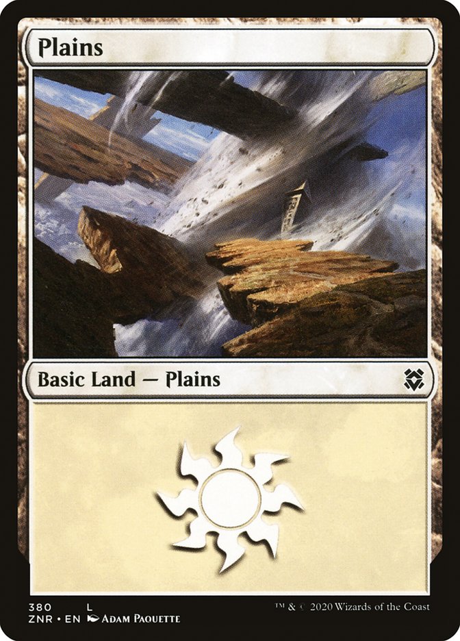 Plains (380) [Zendikar Rising] | Tables and Towers