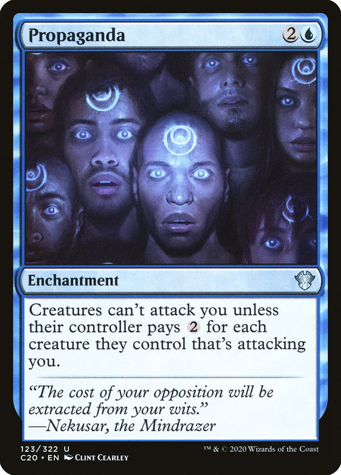 Propaganda [Commander 2020] | Tables and Towers