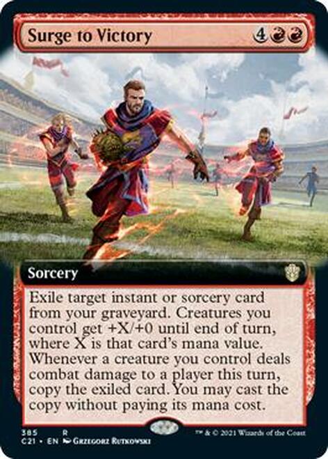 Surge to Victory (Extended Art) [Commander 2021] | Tables and Towers