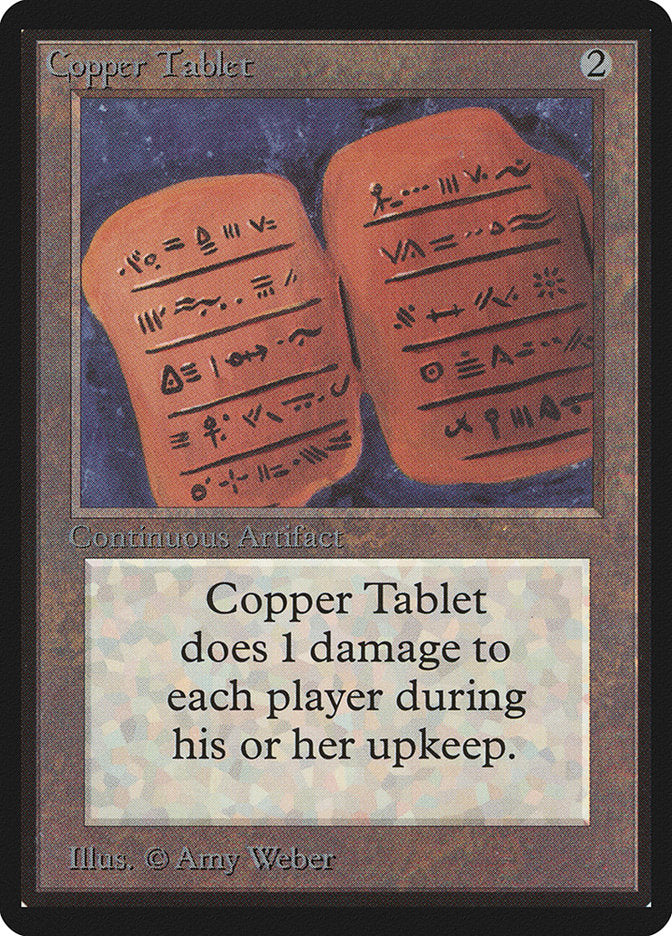 Copper Tablet [Beta Edition] | Tables and Towers