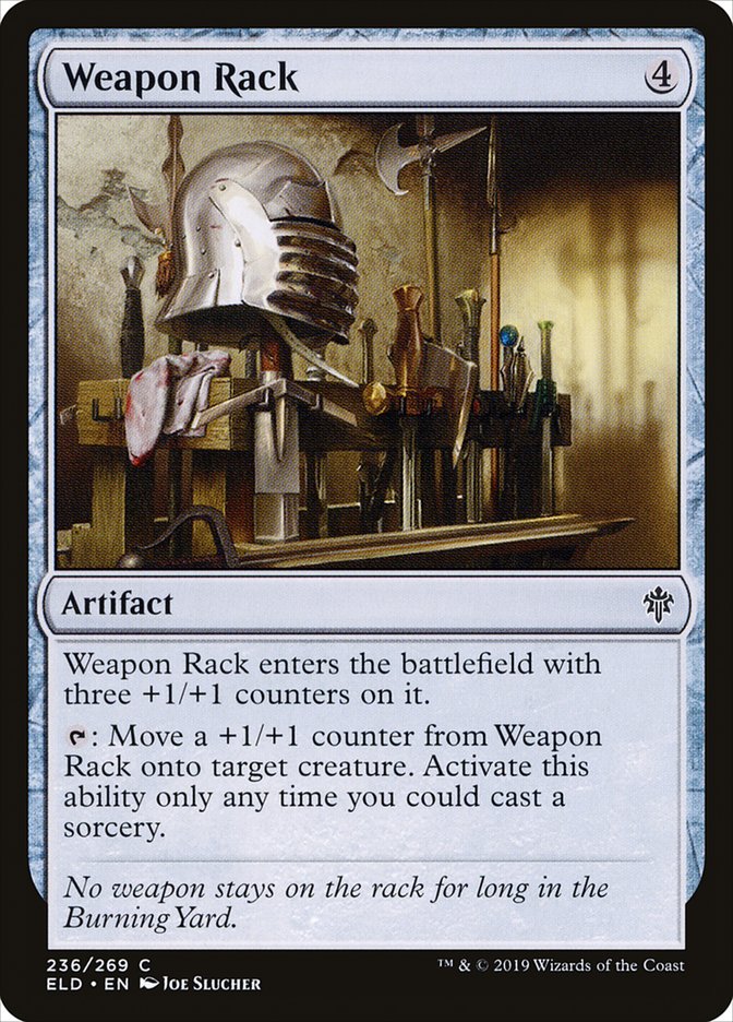 Weapon Rack [Throne of Eldraine] | Tables and Towers