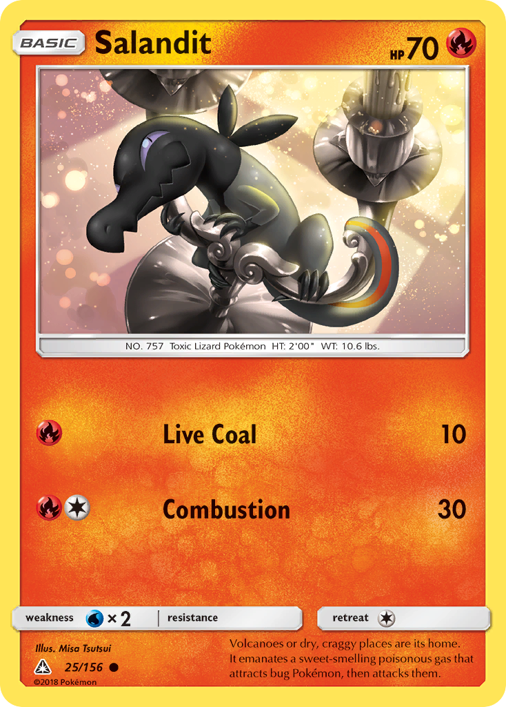 Salandit (25/156) [Sun & Moon: Ultra Prism] | Tables and Towers