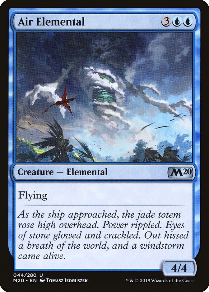 Air Elemental [Core Set 2020] | Tables and Towers