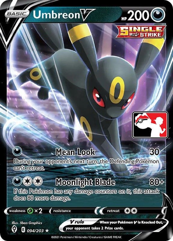 Umbreon V (094/203) [Prize Pack Series One] | Tables and Towers