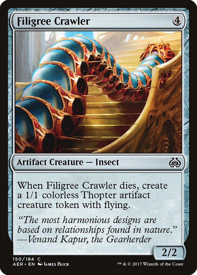 Filigree Crawler [Aether Revolt] | Tables and Towers