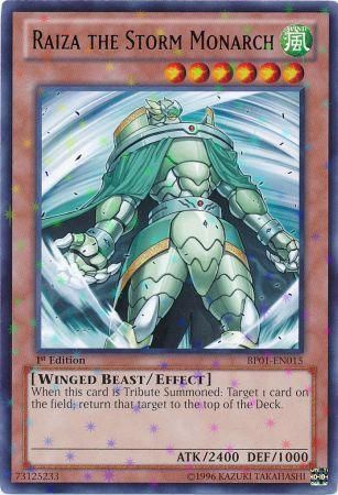 Raiza the Storm Monarch [BP01-EN015] Starfoil Rare | Tables and Towers