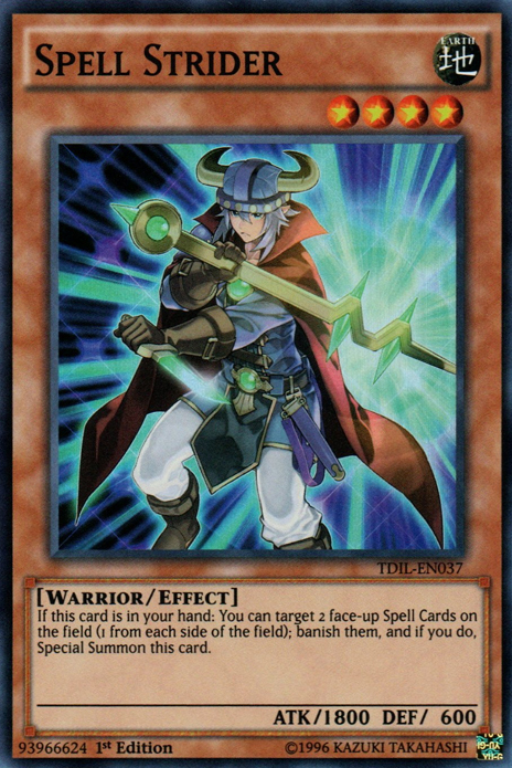 Spell Strider [TDIL-EN037] Super Rare | Tables and Towers