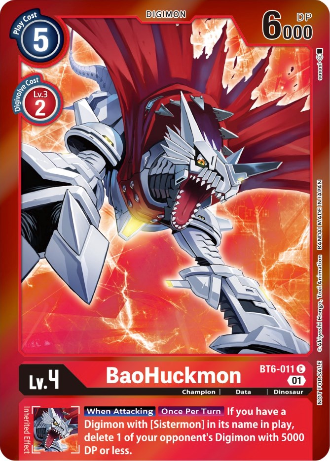 BaoHuckmon [BT6-011] (Event Pack 3) [Double Diamond Promos] | Tables and Towers