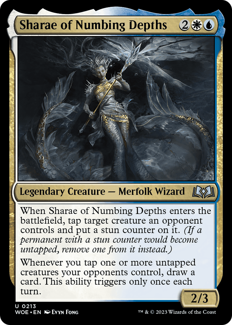 Sharae of Numbing Depths [Wilds of Eldraine] | Tables and Towers