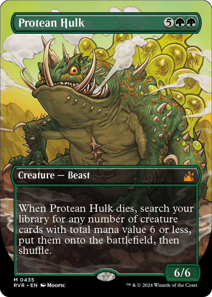 Protean Hulk (Anime Borderless) [Ravnica Remastered] | Tables and Towers