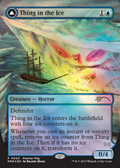 Thing in the Ice // Awoken Horror (Borderless Alternate Art) [Regional Championship Qualifiers 2023] | Tables and Towers