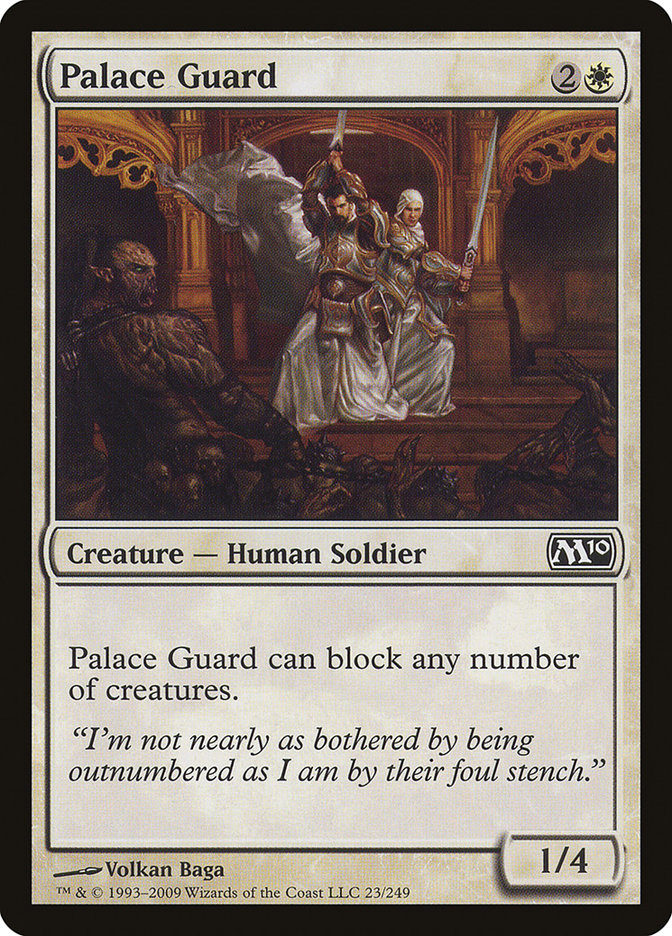 Palace Guard [Magic 2010] | Tables and Towers