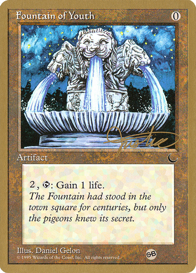 Fountain of Youth (Mark Justice) (SB) [Pro Tour Collector Set] | Tables and Towers