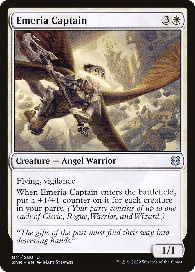 Emeria Captain [Zendikar Rising] | Tables and Towers