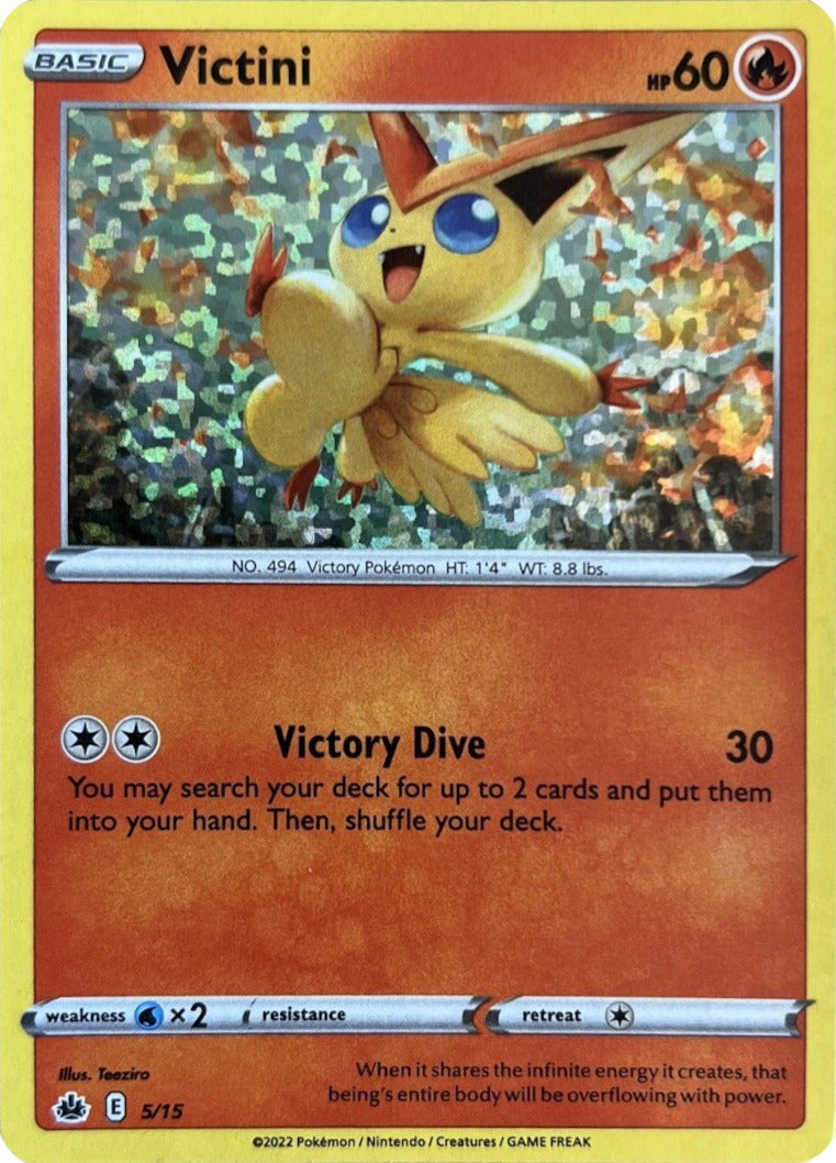 Victini (5/15) [McDonald's Promos: Match Battle] | Tables and Towers