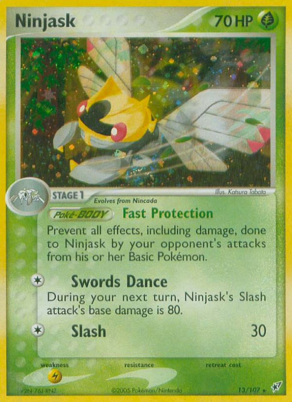 Ninjask (13/107) [EX: Deoxys] | Tables and Towers