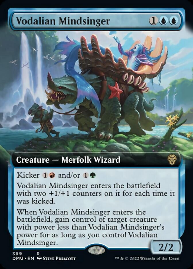 Vodalian Mindsinger (Extended Art) [Dominaria United] | Tables and Towers