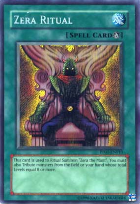 Zera Ritual [PP01-EN010] Secret Rare | Tables and Towers