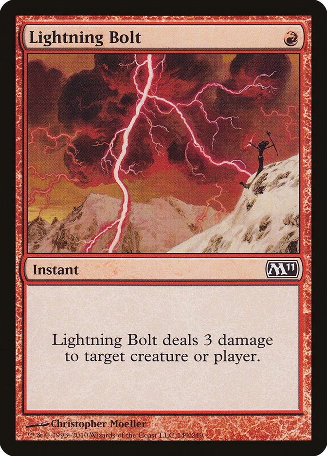 Lightning Bolt [Magic 2011] | Tables and Towers