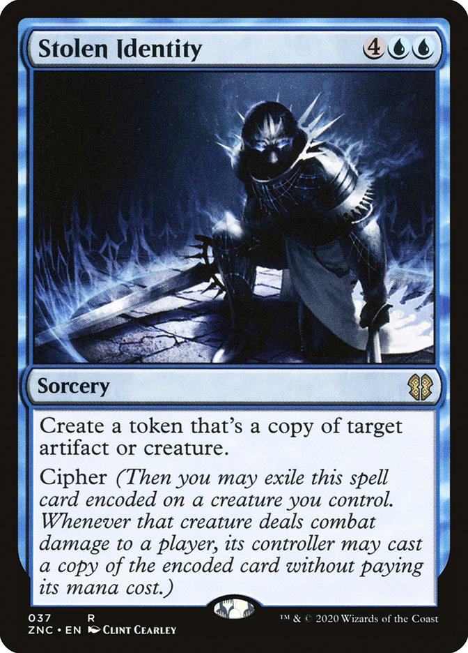 Stolen Identity [Zendikar Rising Commander] | Tables and Towers