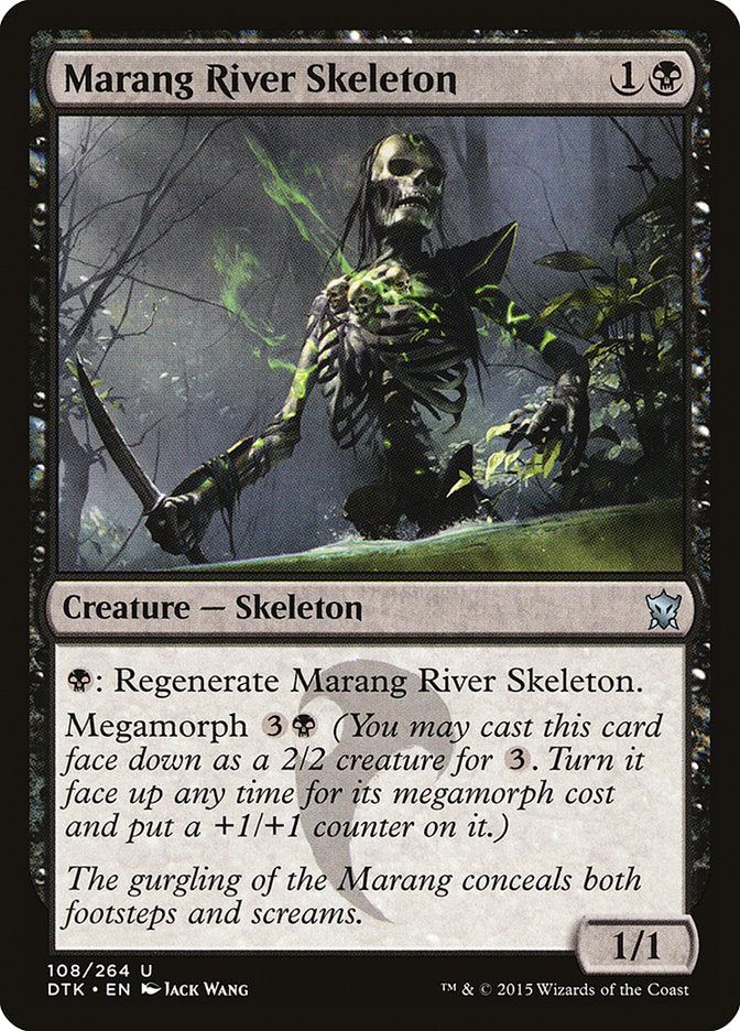 Marang River Skeleton [Dragons of Tarkir] | Tables and Towers