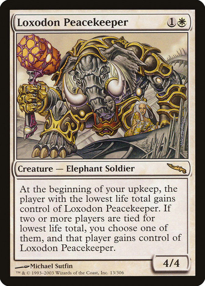 Loxodon Peacekeeper [Mirrodin] | Tables and Towers