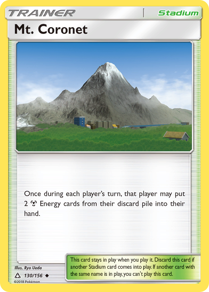 Mt. Coronet (130/156) [Sun & Moon: Ultra Prism] | Tables and Towers