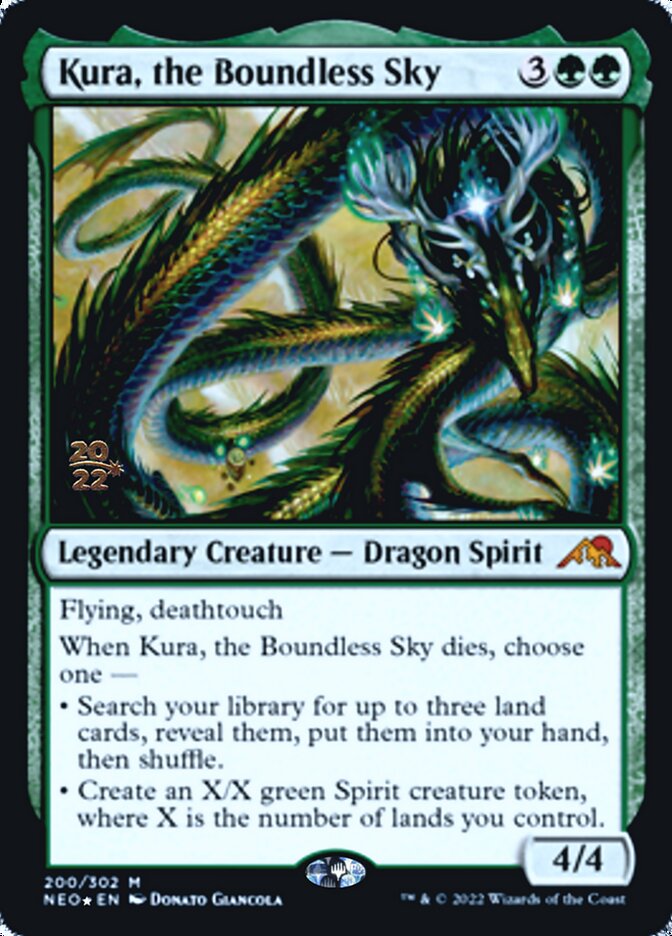 Kura, the Boundless Sky [Kamigawa: Neon Dynasty Prerelease Promos] | Tables and Towers