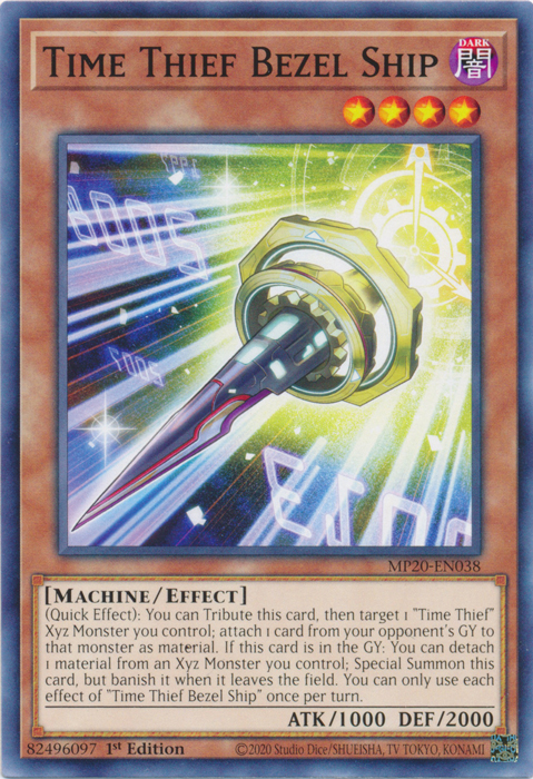 Time Thief Bezel Ship [MP20-EN038] Common | Tables and Towers