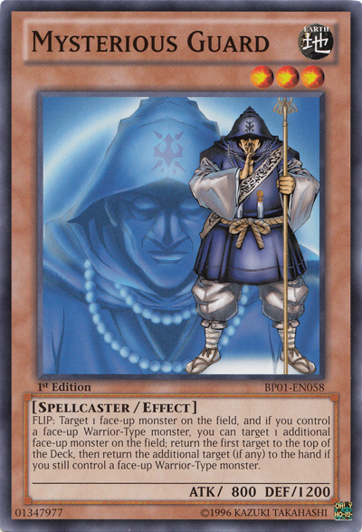 Mysterious Guard [BP01-EN058] Common | Tables and Towers