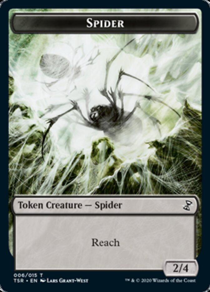 Spider Token [Time Spiral Remastered Tokens] | Tables and Towers