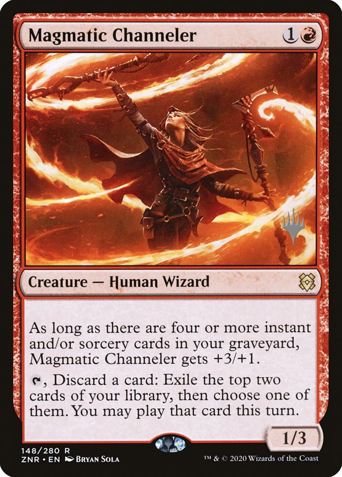 Magmatic Channeler (Promo Pack) [Zendikar Rising Promos] | Tables and Towers