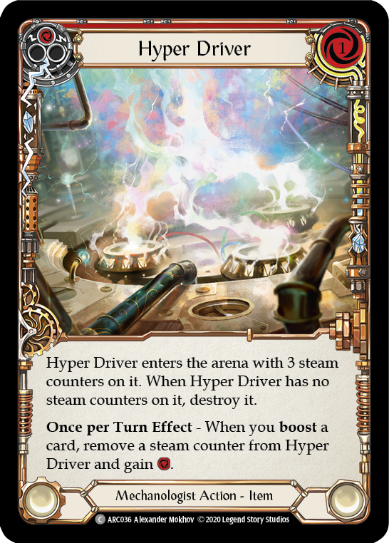 Hyper Driver [U-ARC036] (Arcane Rising Unlimited)  Unlimited Normal | Tables and Towers