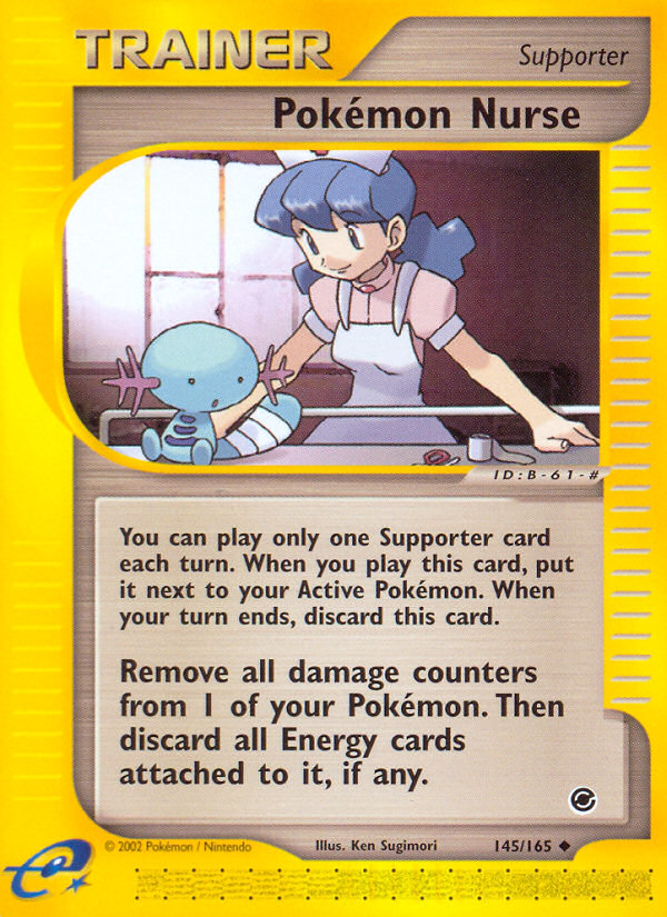 Pokemon Nurse (145/165) [Expedition: Base Set] | Tables and Towers