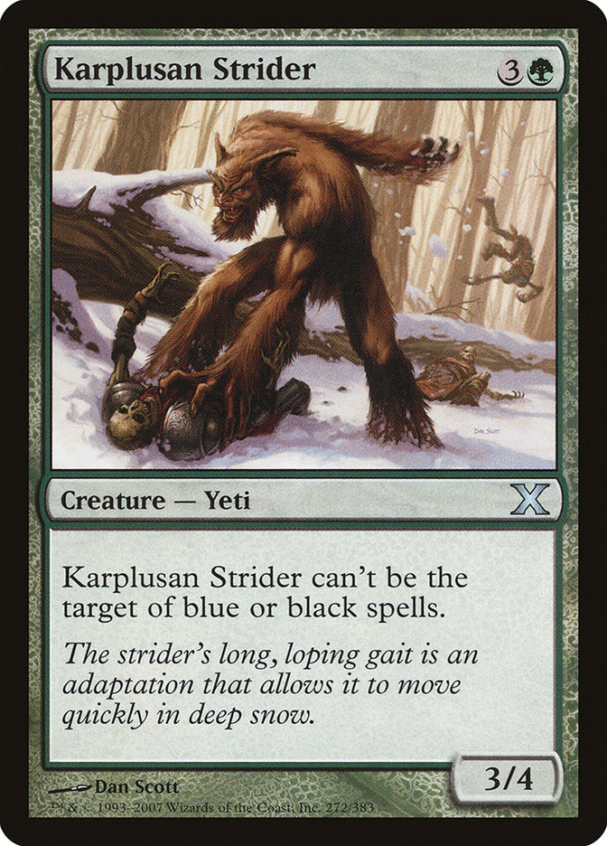 Karplusan Strider [Tenth Edition] | Tables and Towers