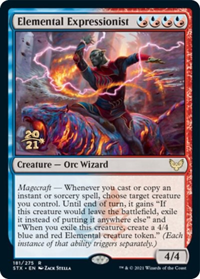 Elemental Expressionist [Strixhaven: School of Mages Prerelease Promos] | Tables and Towers