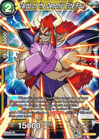 Tardo of the Demonic Elite Four (BT11-108) [Vermilion Bloodline 2nd Edition] | Tables and Towers