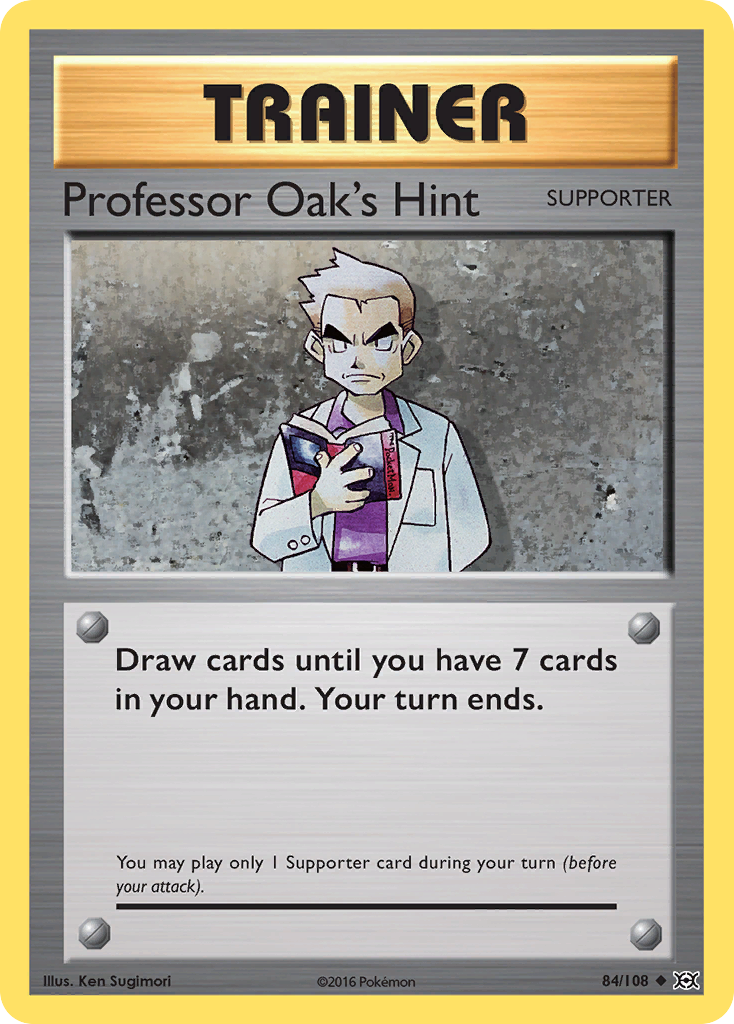 Professor Oak's Hint (84/108) [XY: Evolutions] | Tables and Towers