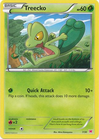 Treecko (7/30) [XY: Trainer Kit 2 - Latias] | Tables and Towers