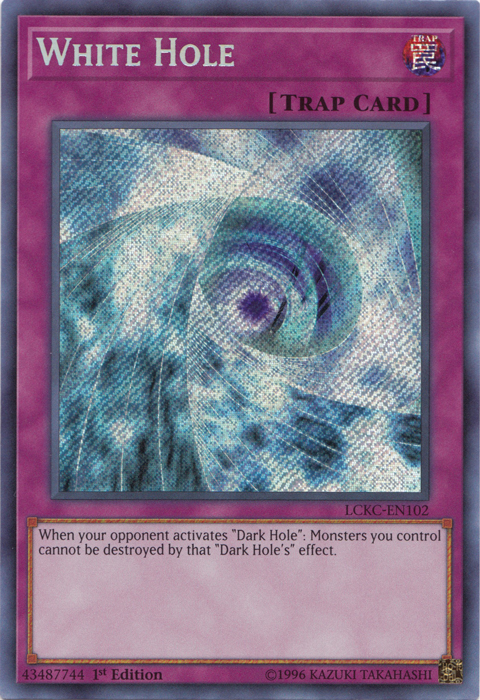 White Hole [LCKC-EN102] Secret Rare | Tables and Towers