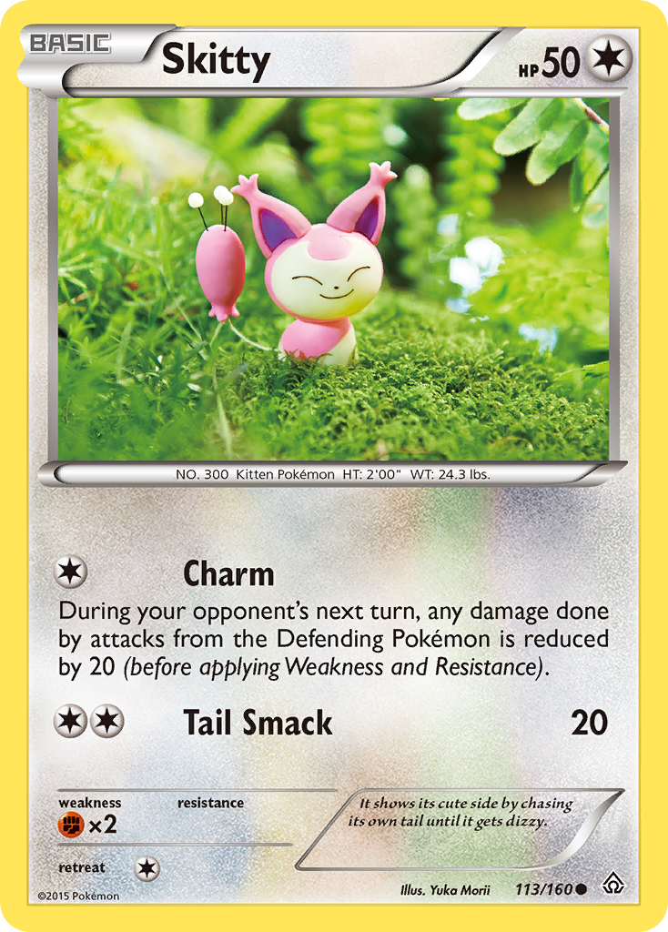 Skitty (113/160) [XY: Primal Clash] | Tables and Towers