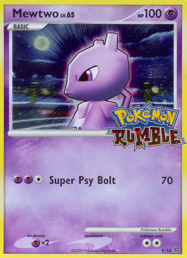 Mewtwo (9/16) [Pokémon Rumble] | Tables and Towers