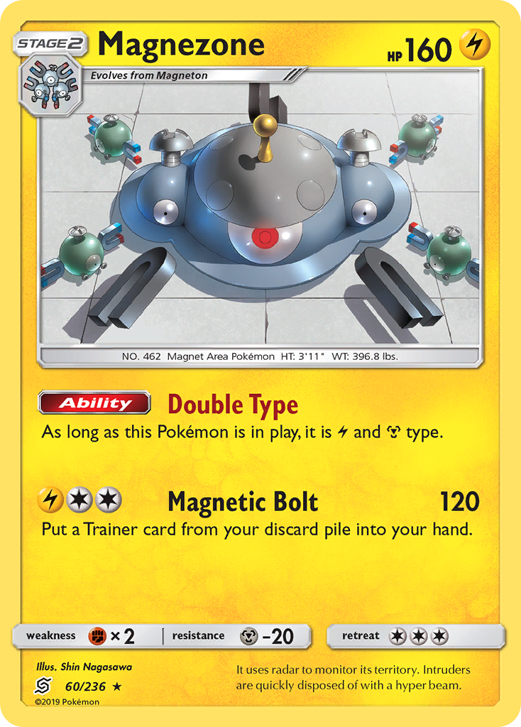 Magnezone (60/236) [Sun & Moon: Unified Minds] | Tables and Towers