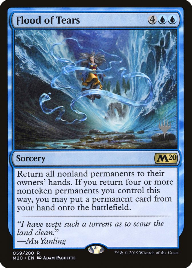 Flood of Tears (Promo Pack) [Core Set 2020 Promos] | Tables and Towers