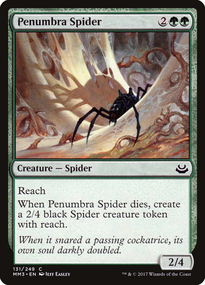 Penumbra Spider [Modern Masters 2017] | Tables and Towers