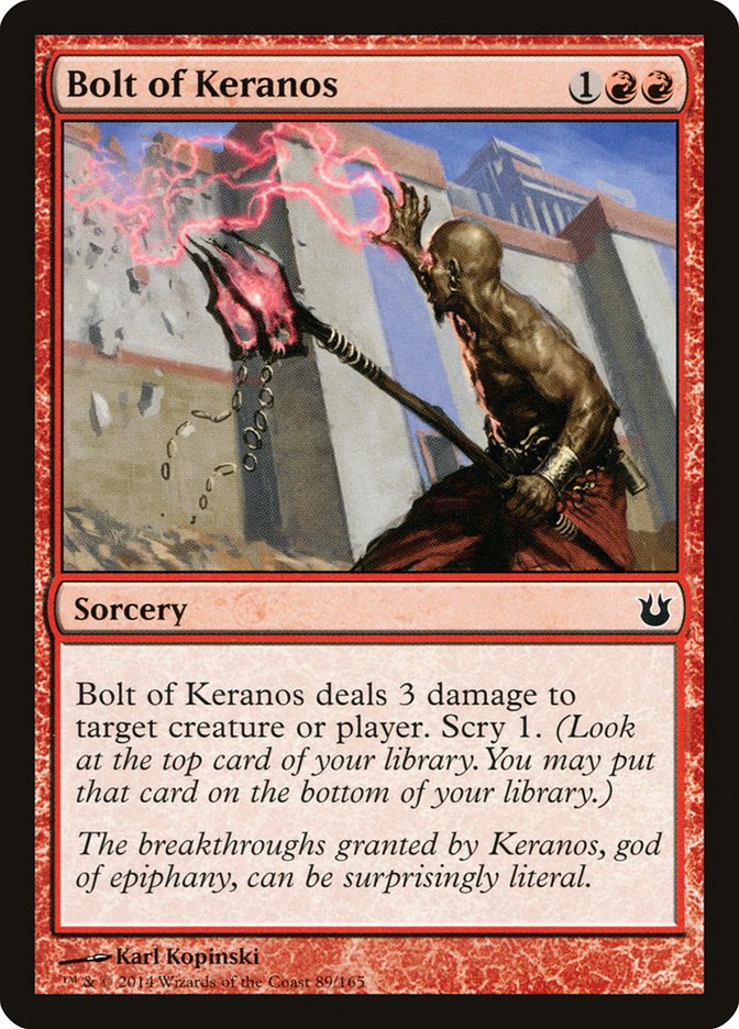 Bolt of Keranos [Born of the Gods] | Tables and Towers