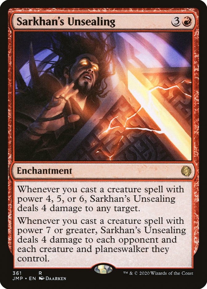 Sarkhan's Unsealing [Jumpstart] | Tables and Towers