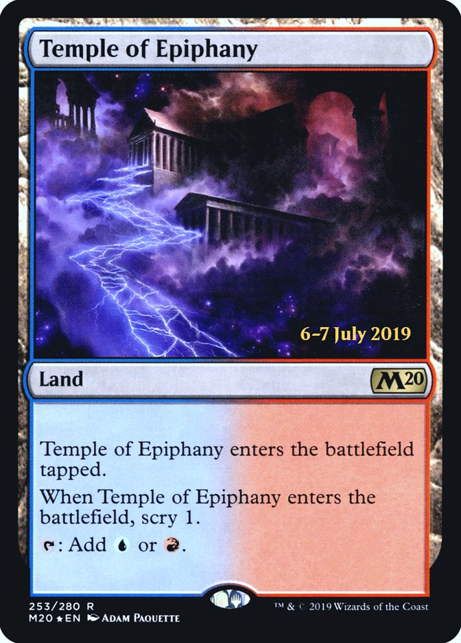 Temple of Epiphany [Core Set 2020 Prerelease Promos] | Tables and Towers