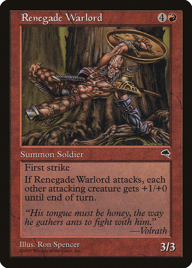 Renegade Warlord [Tempest] | Tables and Towers